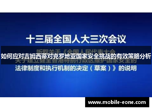 如何应对吉姆西蒂对克罗地亚国家安全挑战的有效策略分析 如何应对吉姆西蒂对克罗地亚国家安全挑战的有效策略分析