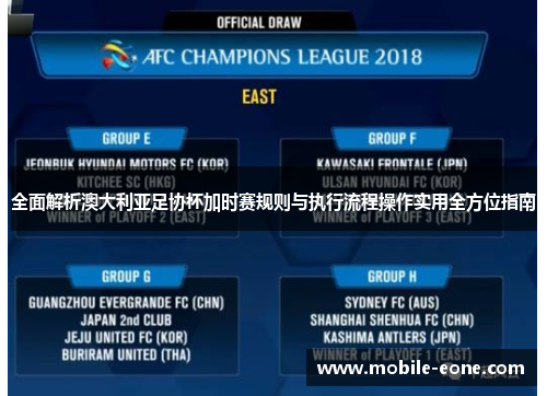 全面解析澳大利亚足协杯加时赛规则与执行流程操作实用全方位指南